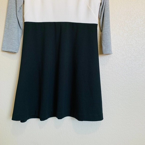 Ann Taylor Loft petite dress for women Color Block A-line Dress size 8P academia - Picture 6 of 12
